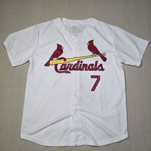 St. Louis Cardinals Match Up Promotions Baseball Jersey #7 Holliday Size XLarge